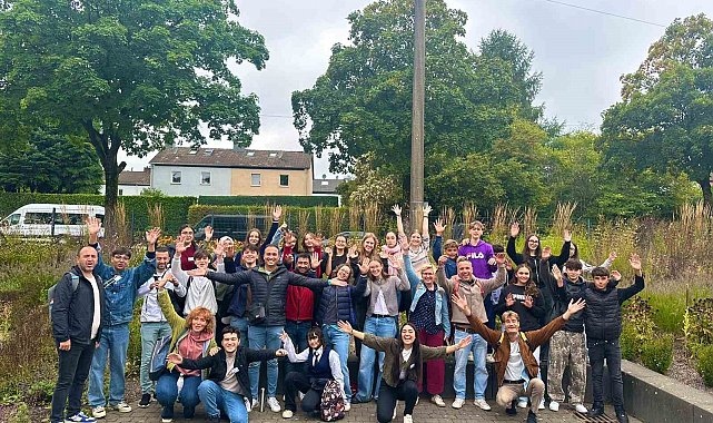 15 Temmuz Şehitler Fen lisesi Solingen'den döndü