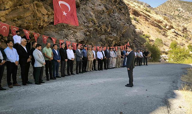 33 yıl önce teröristler tarafından şehit edilen 9 vatandaş anıldı