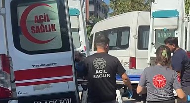 5 katlı apartmanda yangın: 1 kişi dumandan etkilendi