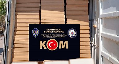 560 tepsi sigara filtresi ele geçirildi