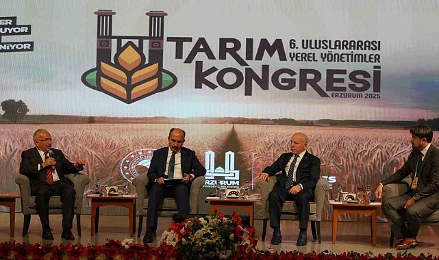 6. Uluslararası Yerel Yönetimler Tarım Kongresi Erzurum'da başladı