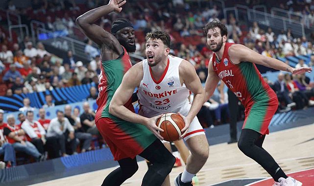 A Milli Erkek Basketbol Takımı, grup liderliği için Sırbistan karşısında