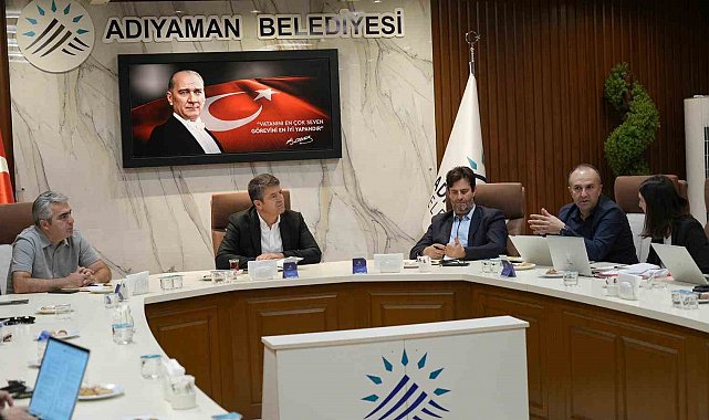 Adıyaman Belediyesi ile AFD yetkilileri toplantıda bir araya geldi