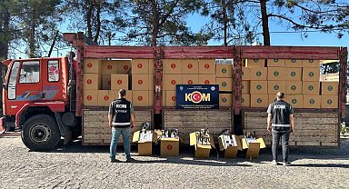 Adıyaman'da 3 milyon kaçak makaron ele geçirildi