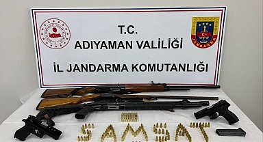 Adıyaman'da silah kaçakçılığı operasyonu: 1 gözaltı