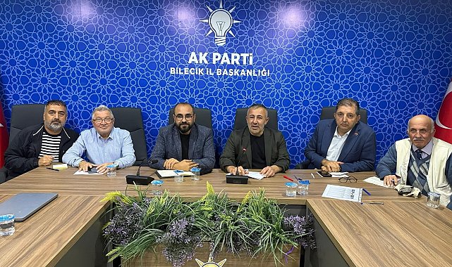AK Parti Bilecik'te olağan yönetim kurulu toplantısı gerçekleştirildi