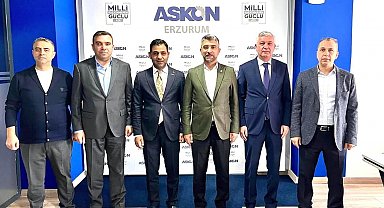 AK Parti İl Başkanı Av. Küçükoğlu'ndan Erzurum ASKON'a ziyaret