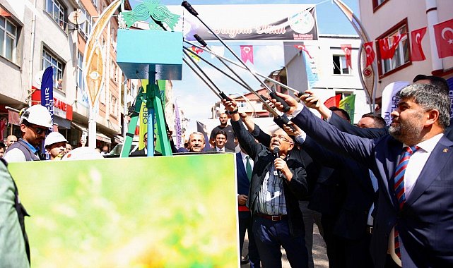 Akkuş'ta doğalgaz sevinci