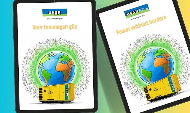 Aksa Jeneratör 2024 Faaliyet Raporu'na 6 uluslararası ödül birden