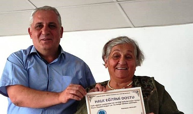 Akşehir Halk Eğitimi Merkezi'nden Halk Eğitimi Dostu Belgesi