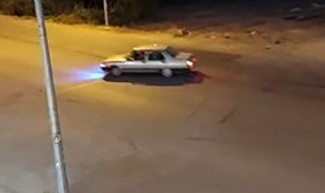 Alanya'da drift yapan sürücülere 93 bin TL ceza