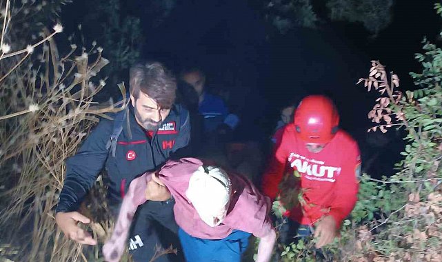 Alanya'da kaybolan alzheimer hastası vatandaş ekipler tarafından bulundu