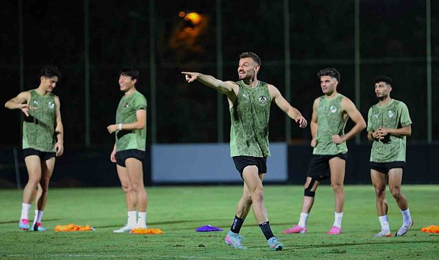 Alanyaspor, Galatasaray maçı hazırlıklarını tamamladı