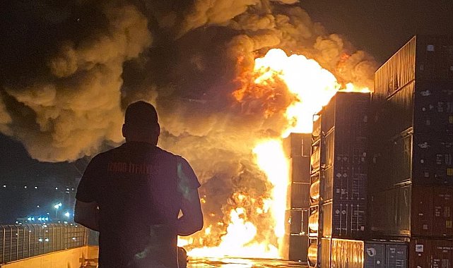 Aliağa Limanı'nda facia önlendi