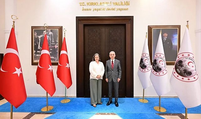 Almanya İstanbul Başkonsolosu'ndan Vali Turan'a ziyaret