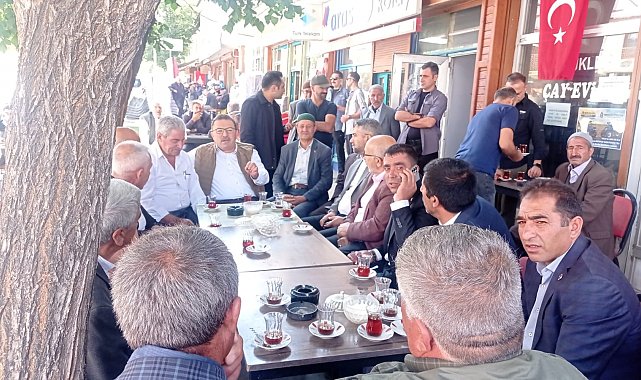 Altınok, Tekman'da temaslarda bulundu