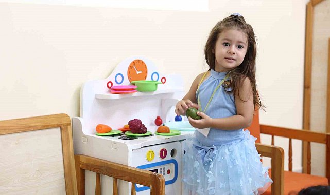 Antalya Büyükşehir Belediyesi kreşlerinde yeni eğitim yılı heyecanı