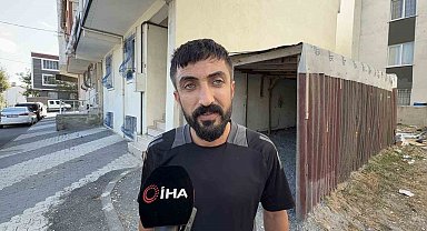 Arnavutköy'de hırsız eve demir düzenekle girdi, aile büyük şok yaşadı