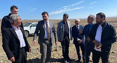 Arpaçay Kaymakamı Akköz, yatırımları yerinde gördü