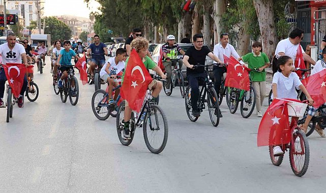 Arsuz'da bisiklet turu düzenlendi