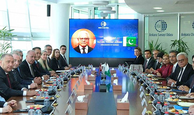 ASO'da Türkiye-Pakistan ekonomik iş birliği ve yatırım fırsatları değerlendirildi