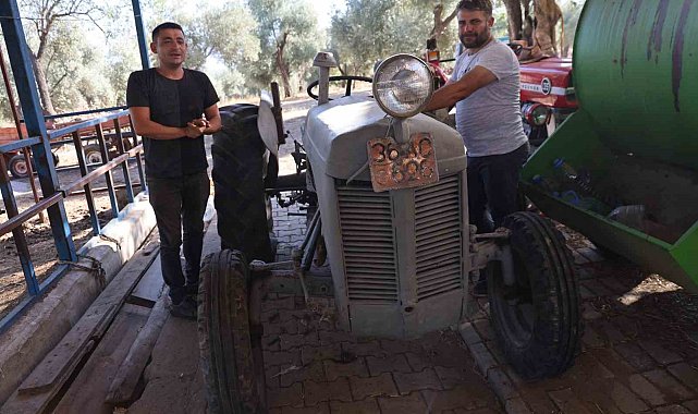 Ata yadigarı traktör 77 yıldır çalışıyor