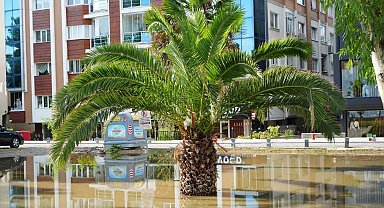 Atakum'da metrekareye 125 kilo yağış düştü, felaketin eşiğinden dönüldü