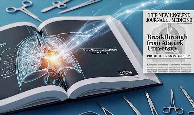 Atatürk Üniversitesi Göğüs Cerrahisi Kliniğinin nadir vaka çalışması Nejm Dergisinde yayımlandı