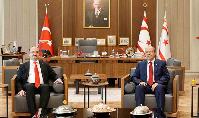 Atatürk Üniversitesi Heyeti KKTC'de önemli ziyaretler gerçekleştirdi