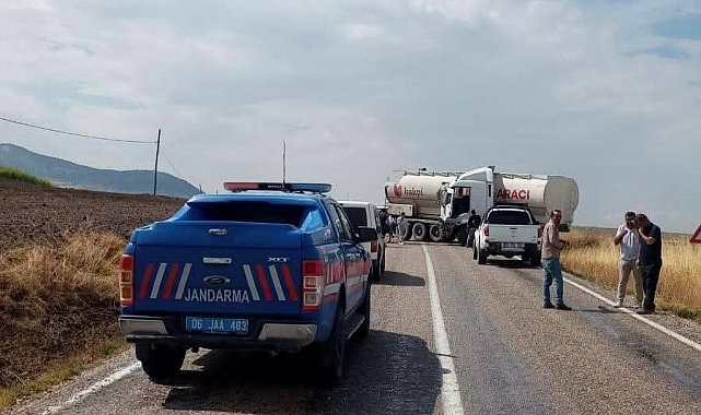 Ayaş'ta trafik kazası: 4 yaralı