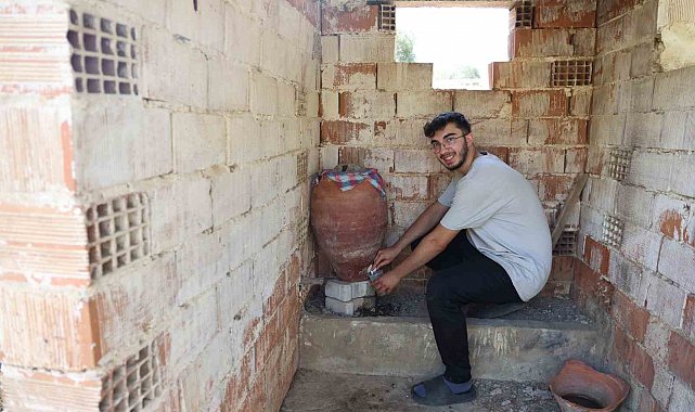 Aydın Dağları'nda susayanlar bu hayırla susuzluğunu gideriyor