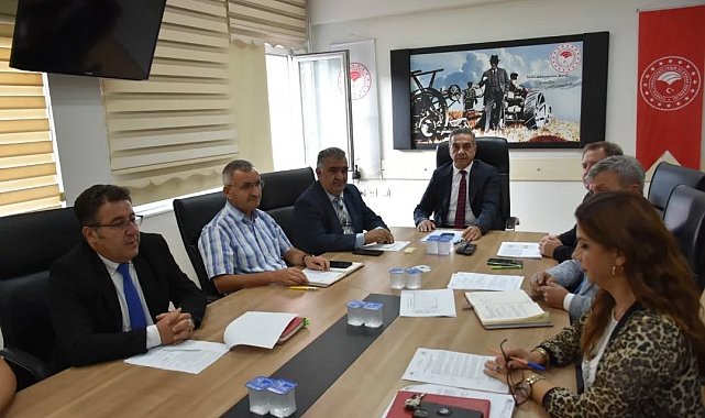Aydın İl Tarım Müdürlüğü'nde yol haritası belirlendi