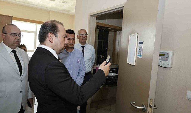Aydın'da hastanelerde QR kod ile dijital temizlik dönemi başladı