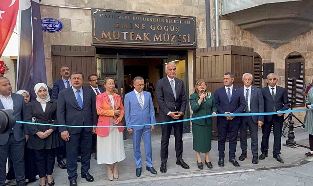 Bakan Ersoy, Gaziantep'te Mutfak Müzesi'nin açılışını yaptı