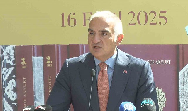 Bakan Ersoy: "Geçmişi bilmeden geleceğe emin adımlarla ulaşılamaz"