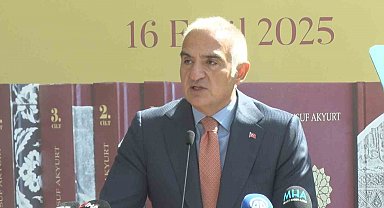 Bakan Ersoy: "Geçmişi bilmeden geleceğe emin adımlarla ulaşılamaz"