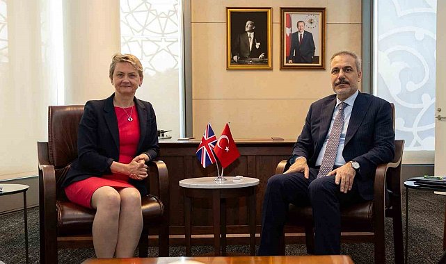 Bakan Fidan, İngiliz mevkidaşı Cooper ile bir araya geldi