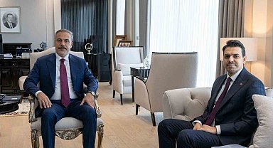 Bakan Fidan, TİKA Başkanı Eren ile görüştü