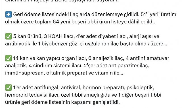 Bakan Memişoğlu'ndan müjde