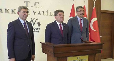 Bakan Tunç Hakkari'de