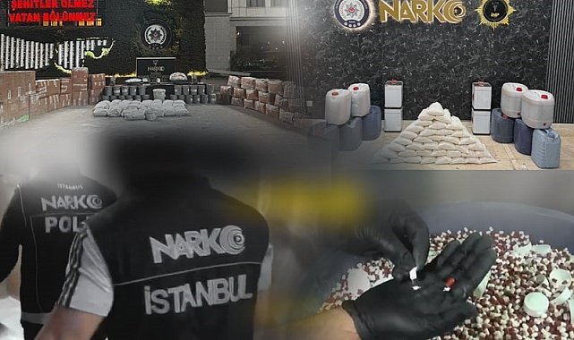 Bakan Yerlikaya: "366,5 kilogram uyuşturucu madde ile 1 milyon 572 bin adet uyuşturucu hap ele geçirdik"