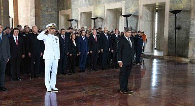 Balıkesir İtfaiyesinden Anıtkabir ziyareti