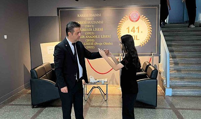 Balıkesir Lisesi'nden Gazze için anlamlı etkinlik