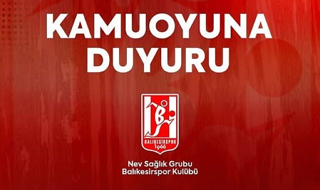 Balıkesirspor'da olağanüstü genel kurul tarihi belli oldu