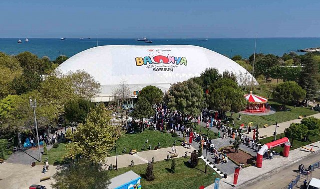 Balonya ilk 6 günde 13 bin 630 çocuğu ağırladı