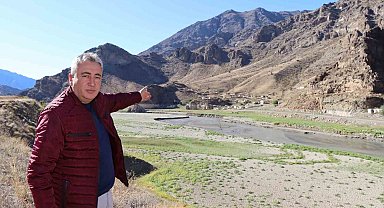 Baraj suları çekildi, tabiat yeniden yeşerdi