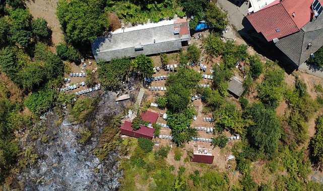 Bartın yangınında soğutma çalışmaları tamamlandı