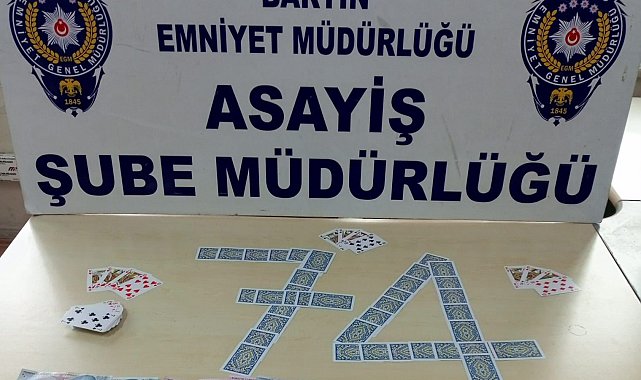 Bartın'da kumar baskını