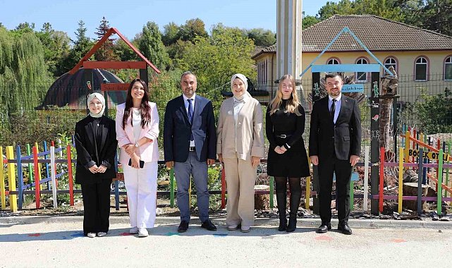 BARÜ Kutlubey Anaokulu bahçesi "Türkiye Yüzyılı Maarif Modeli"ne göre düzenlendi