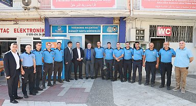 Başkan Balaban zabıtayı unutmadı